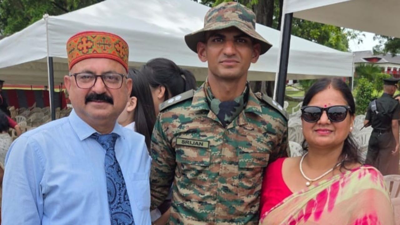 जोगिन्दर नगर के सृजन ने हासिल की बड़ी सफलता, बने सेना के अधिकारी