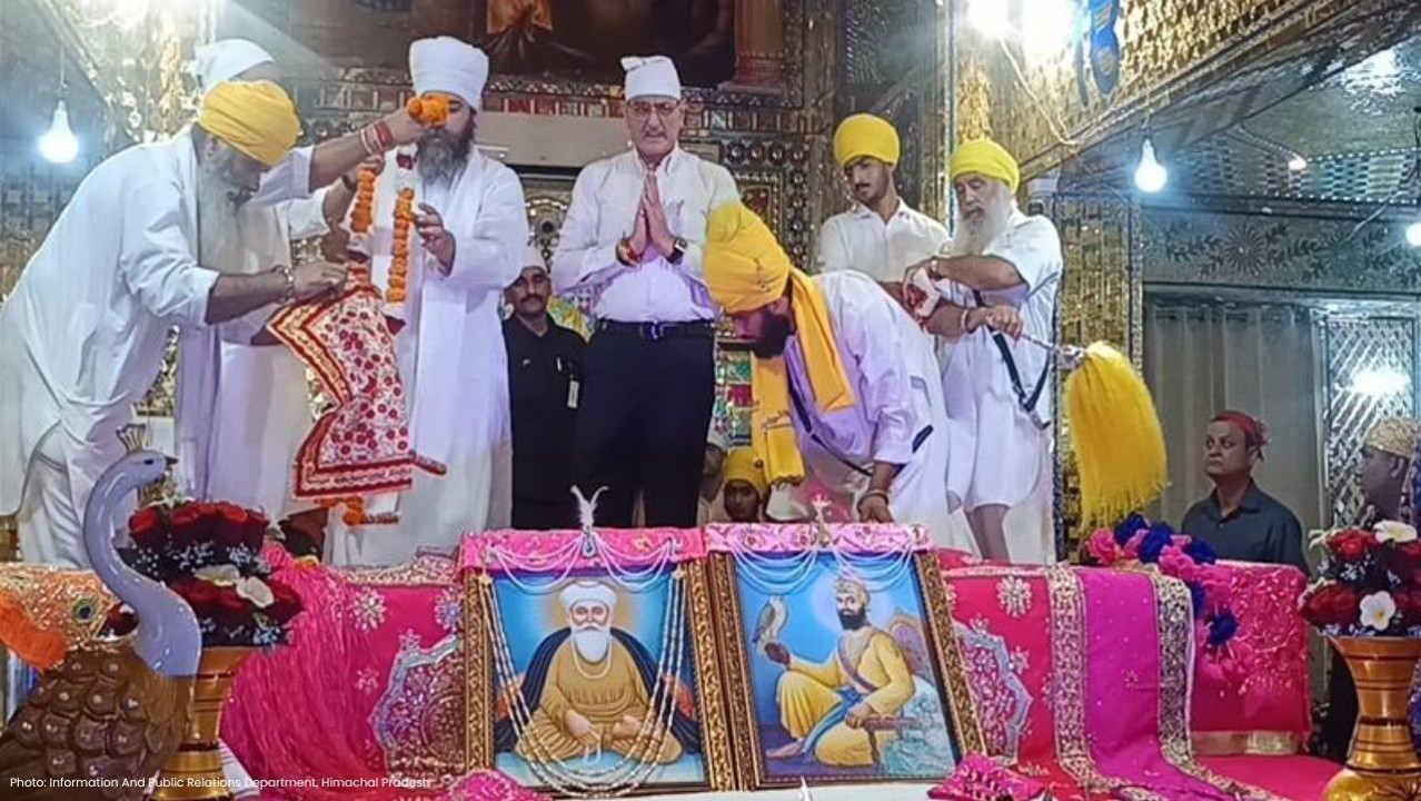 कांगड़ा में धार्मिक एकता का संदेश, राज्यपाल ने किया मुख्य दरबार साहिब का उद्घाटन