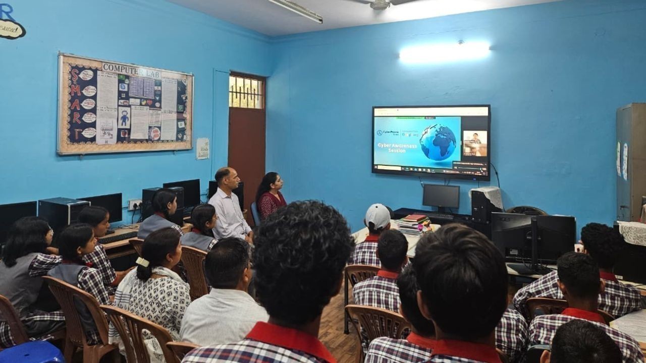 साइबर अपराध से बचने के लिए सैंज के विद्यार्थियों को किया गया जागरूक, ऑनलाइन कार्यशाला सफल