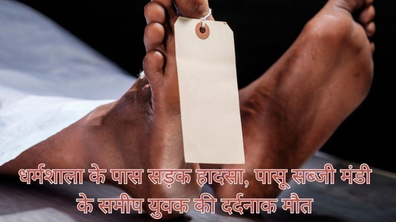 धर्मशाला के पास सड़क हादसा, पासू सब्जी मंडी के नज़दीक युवक की दर्दनाक मौत