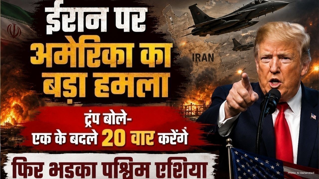 ईरान पर अमेरिका का बड़ा हमला, ट्रंप बोले- एक के बदले 20 वार करेंगे, फिर भड़का पश्चिम एशिया
