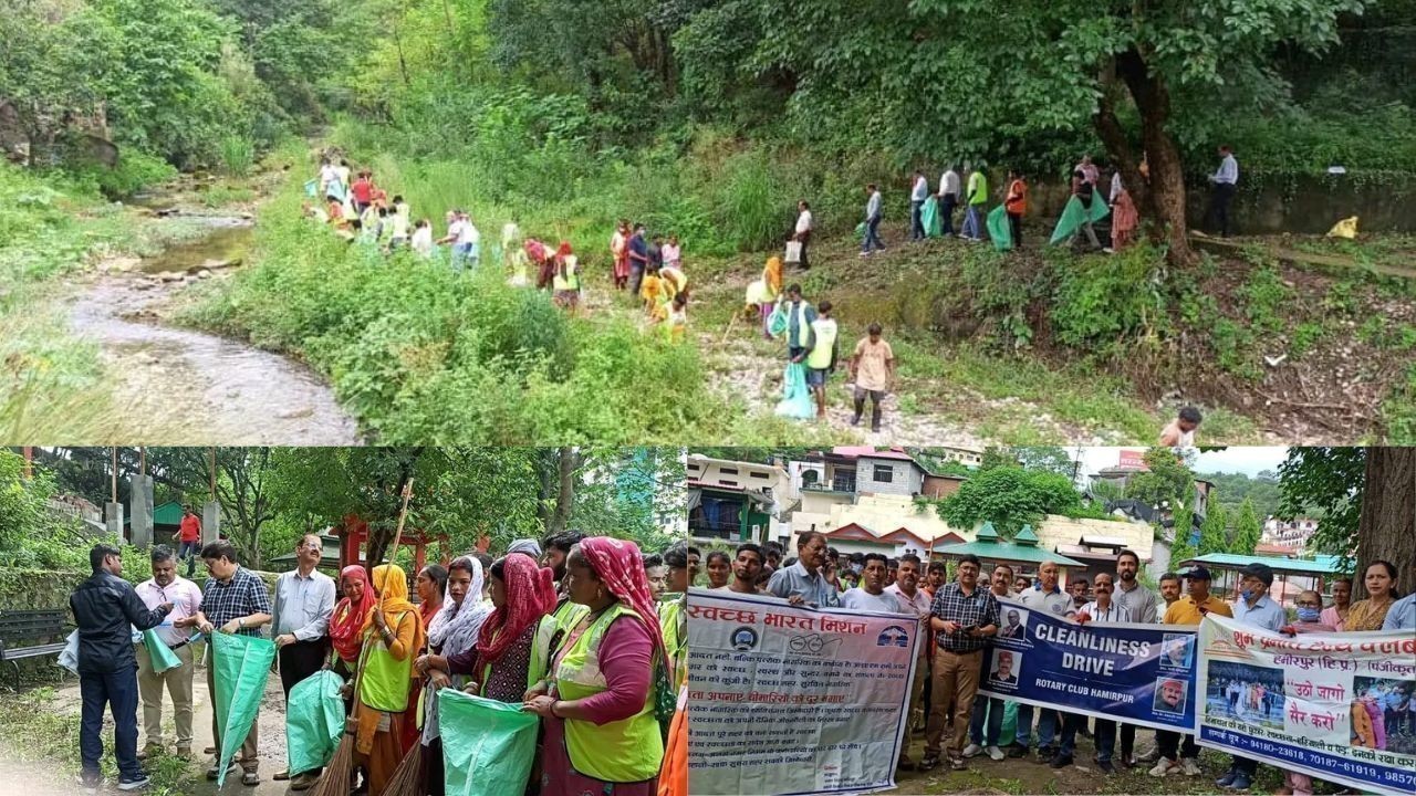 नगर निगम ने ठाना है, हमीरपुर शहर को सबसे सुंदर और स्वच्छ बनाना है’