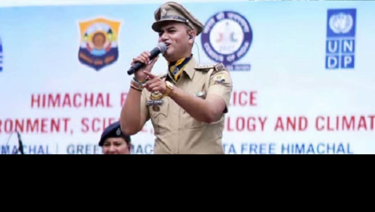 हिमाचल पुलिस बैंड के प्रभारी इंस्पेक्टर विजय कुमार निलंबित, सोशल मीडिया आय पर कार्रवाई