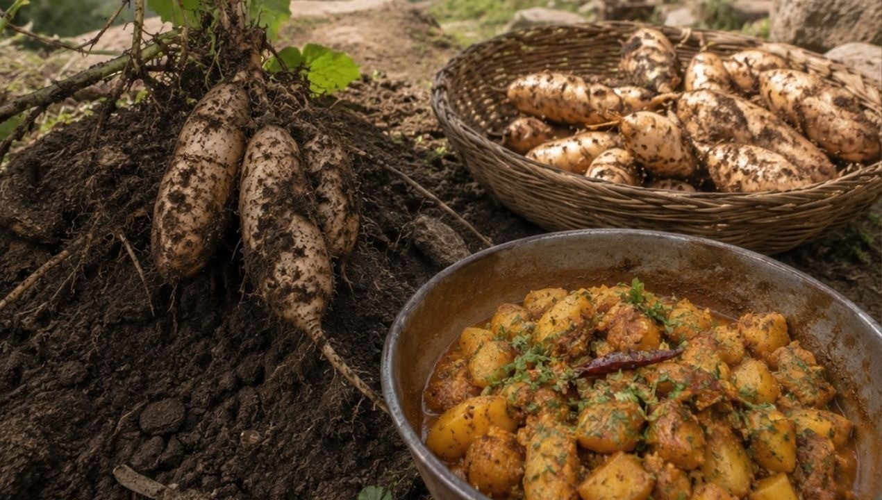 Tarri Ki Sabzi: हिमाचल की वह देसी पहाड़ी सब्जी, जिसमें गांव की रसोई, मौसम का स्वाद और पहाड़ों का अपनापन बसता है