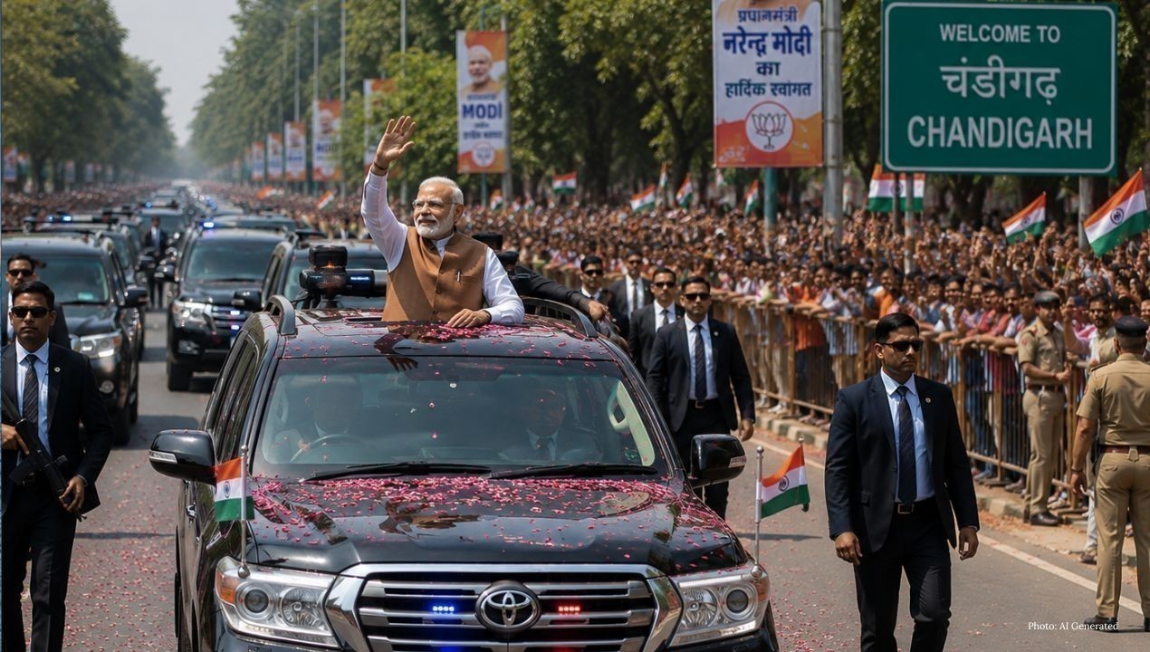 प्रधानमंत्री मोदी आज चंडीगढ़ पहुंचेंगे, 6600 करोड़ की परियोजनाओं की देंगे सौगात
