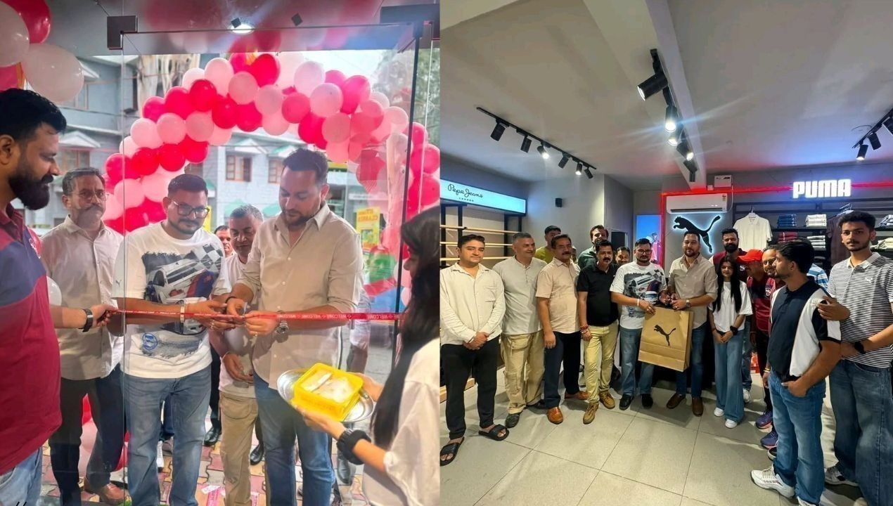 हमीरपुर में खुला नया प्यूमा शोरूम, विधायक आशीष शर्मा ने किया शुभारंभ
