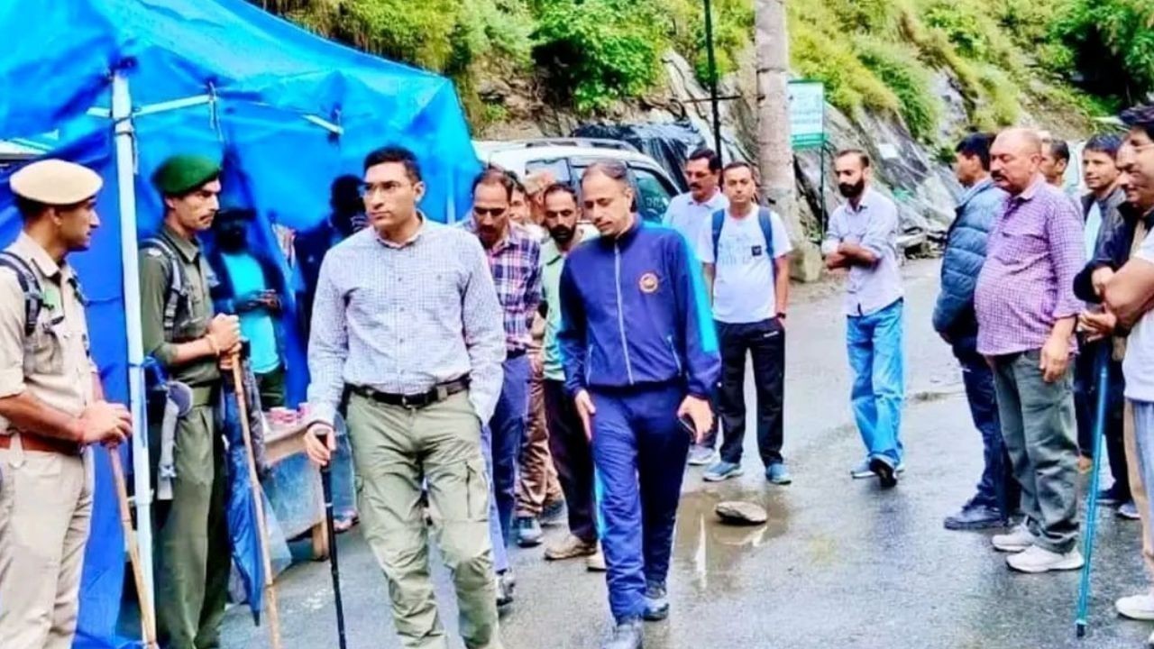 मणिमहेश यात्रा 2026 की तैयारियां तेज, डीसी ने मार्ग का किया निरीक्षण