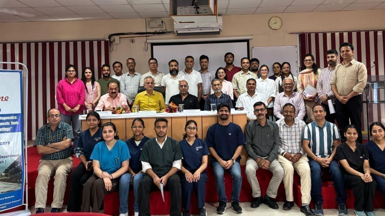पालमपुर कृषि विश्वविद्यालय में पशु रोग निदान पर विशेष प्रशिक्षण