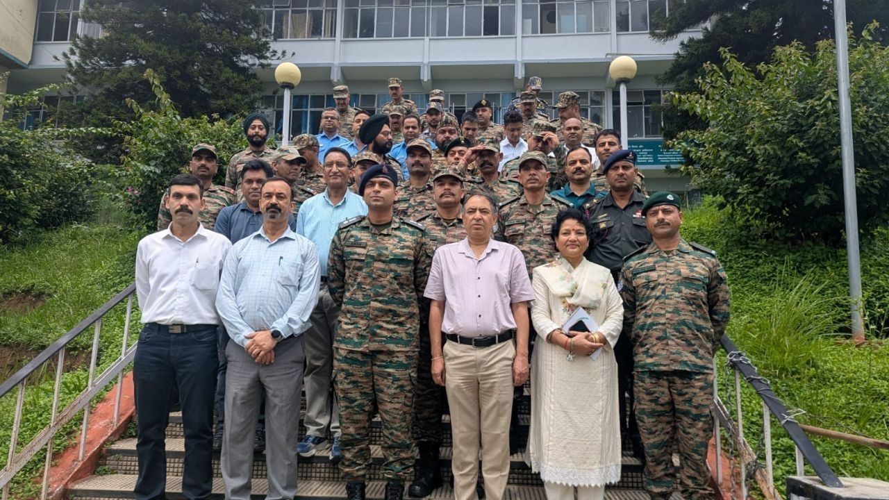 पालमपुर कृषि विश्वविद्यालय में जवानों के लिए प्रशिक्षण शुरू