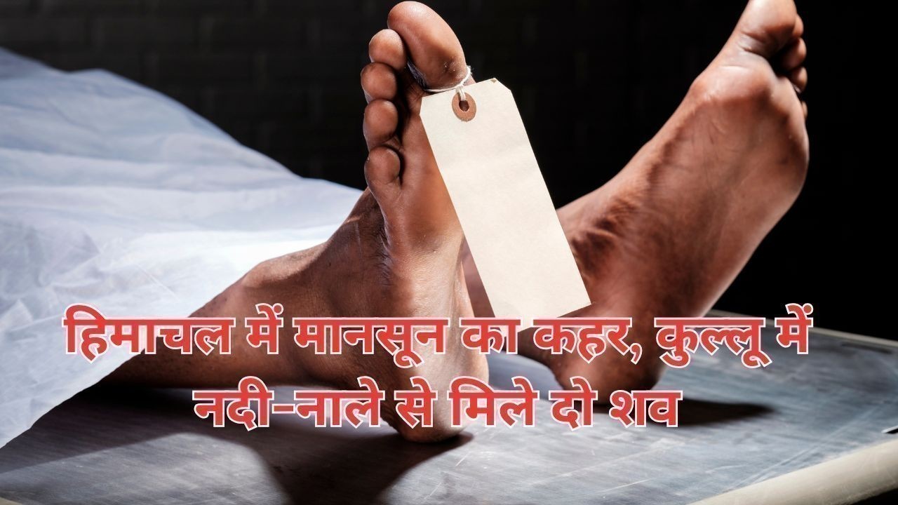 हिमाचल में मानसून का कहर, कुल्लू में नदी-नाले से मिले दो शव