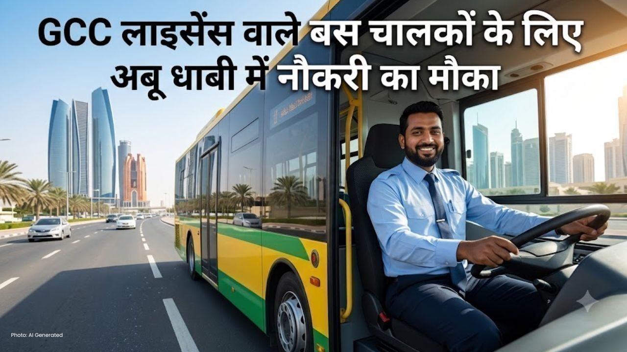GCC लाइसेंस वाले बस चालकों के लिए अबू धाबी में नौकरी का मौका