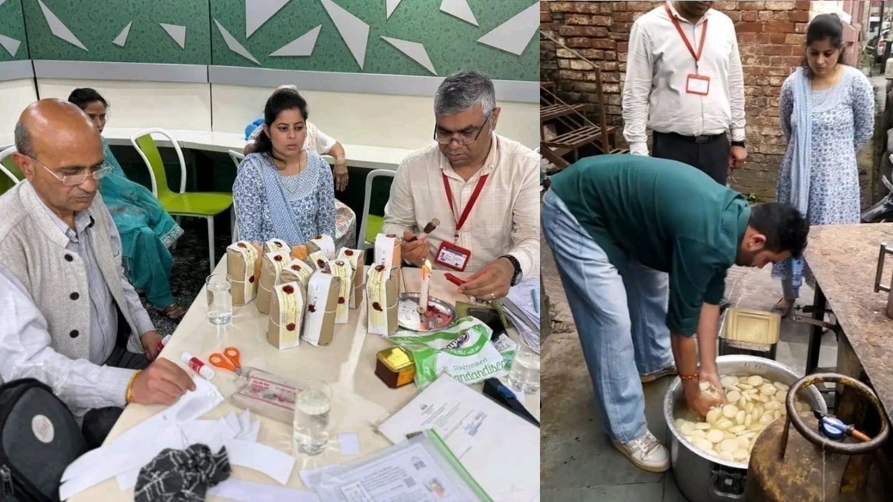 बालूगंज में खाद्य सुरक्षा विभाग की बड़ी कार्रवाई, 2 क्विंटल मिठाइयां नष्ट