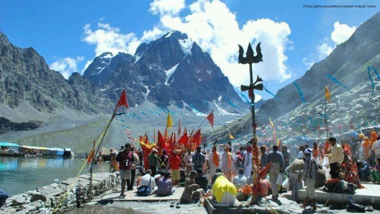 मणिमहेश यात्रा के पहले दिन 253 श्रद्धालु हुए रवाना, 20 सितंबर तक चलेगी यात्रा